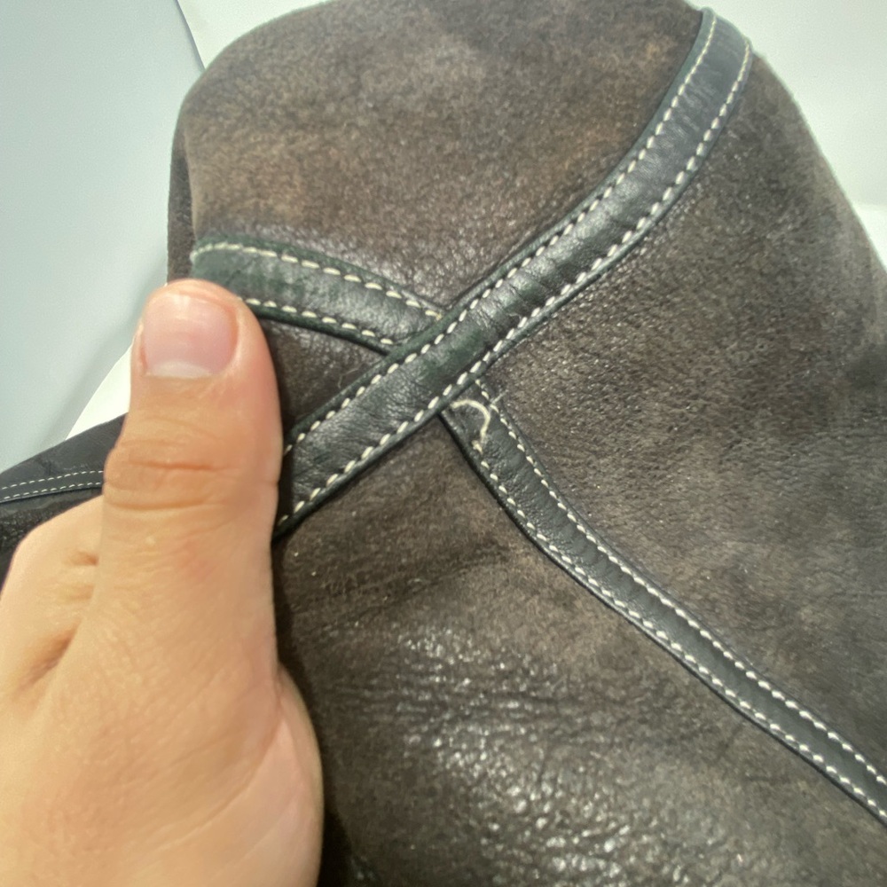 Overland Classic Sheepskin B-3 Bomber Jacket - Picture 5 of 8